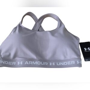 Under Armour Crossback Women's Sports Bra Light Purple Plus Size 2XL NWT